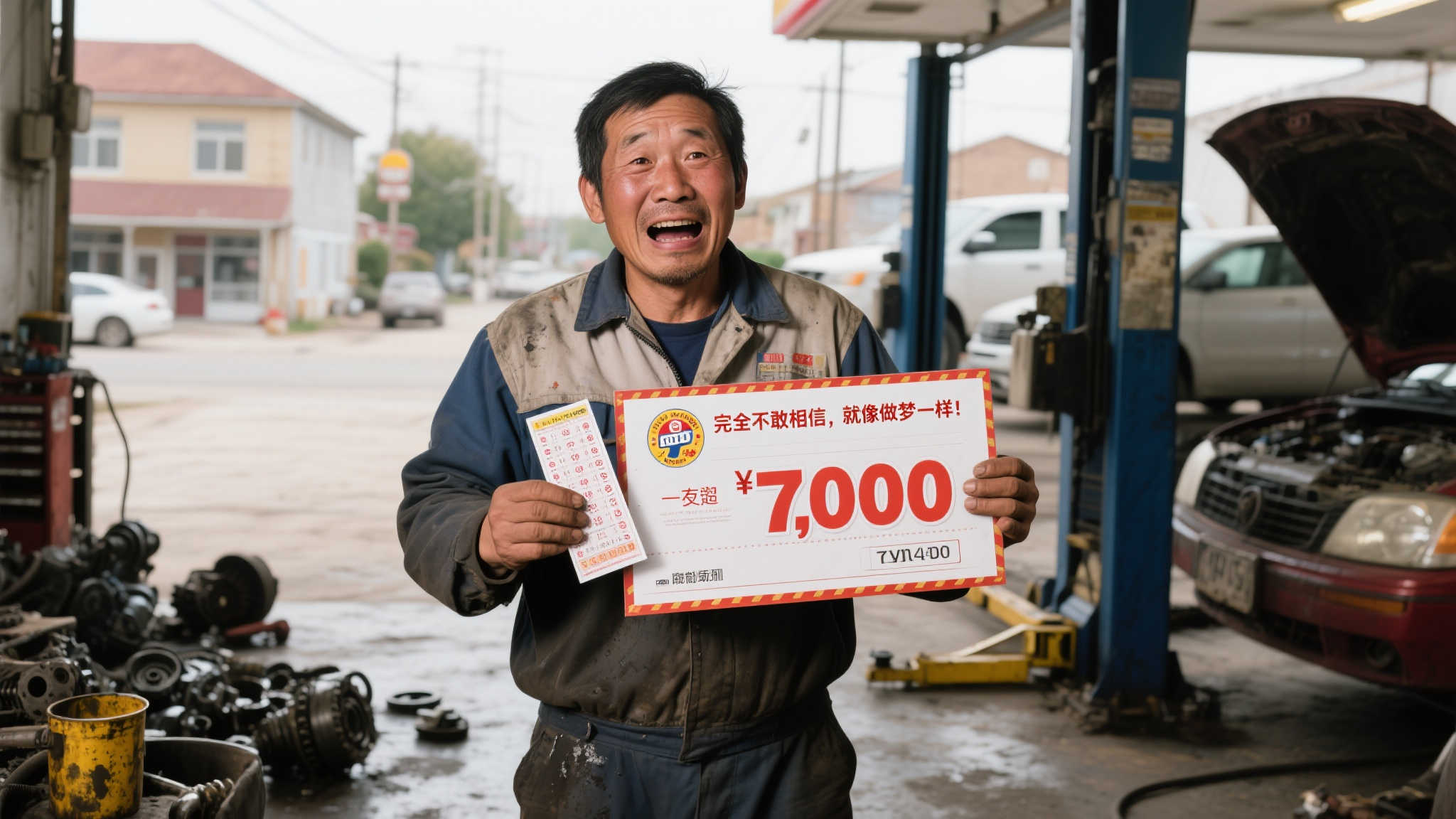 修理工喜中7千万大奖宣布退休:优先还房贷后购新车 修理工喜中7千万大奖宣布退休:优先还房贷后购新车