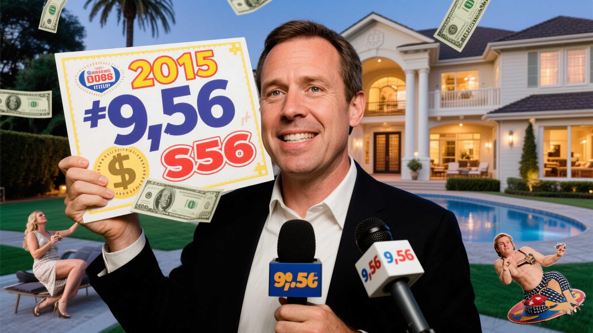 9.5亿彩票大奖得主8年后感叹:富人生活乏味无趣 2015年,一位普通人因中得9.5亿彩票