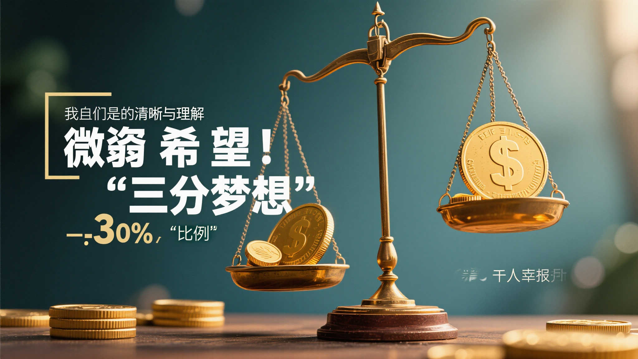 然而，我们应该清楚地理解，“投资与回报”