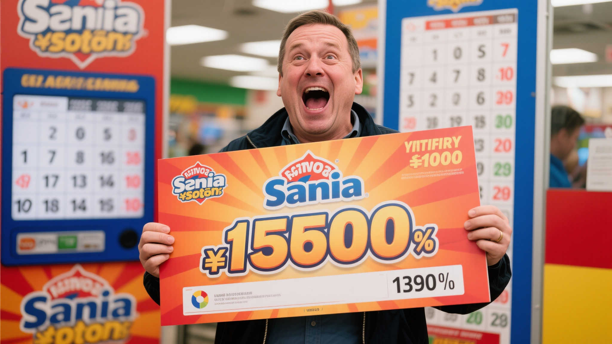 40多岁男子凭选号智慧夺大奖