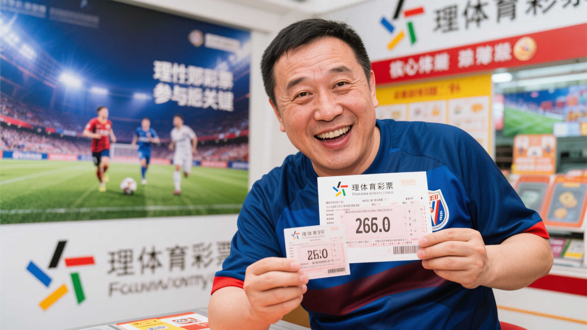 值得一提的是，这位球迷始终强调，理性购彩