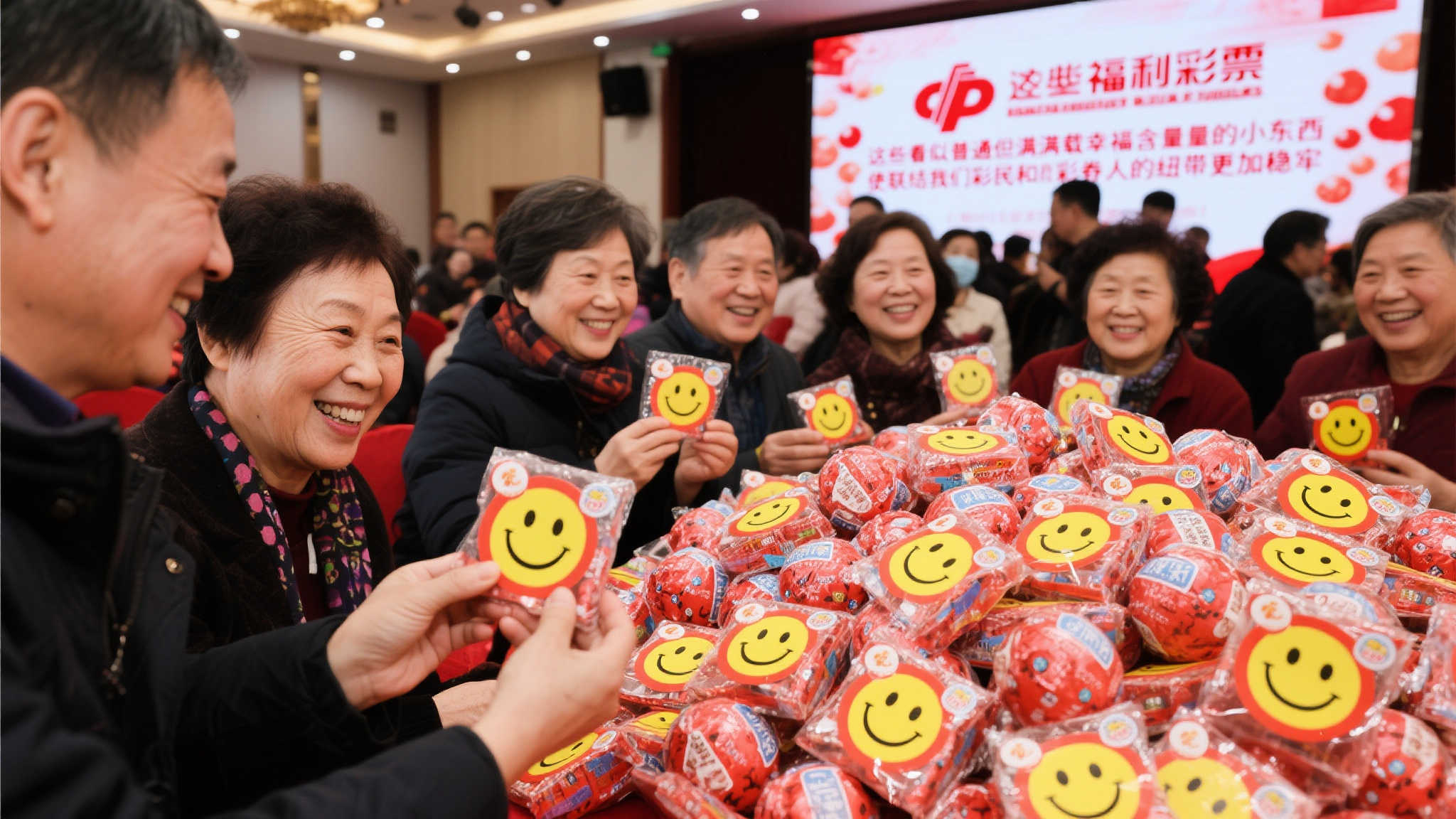 比如某福利彩票机构，就曾利用年末举办社区