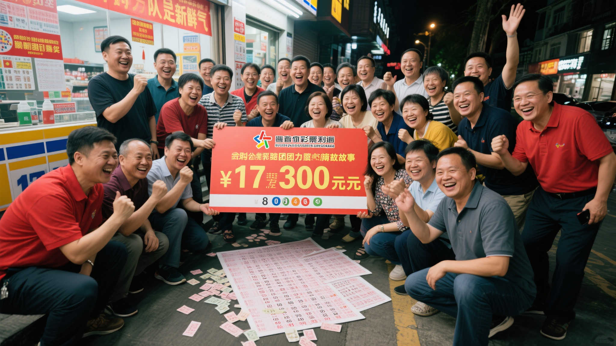 在彩票圈，合买早已不是新鲜事，但能像这1