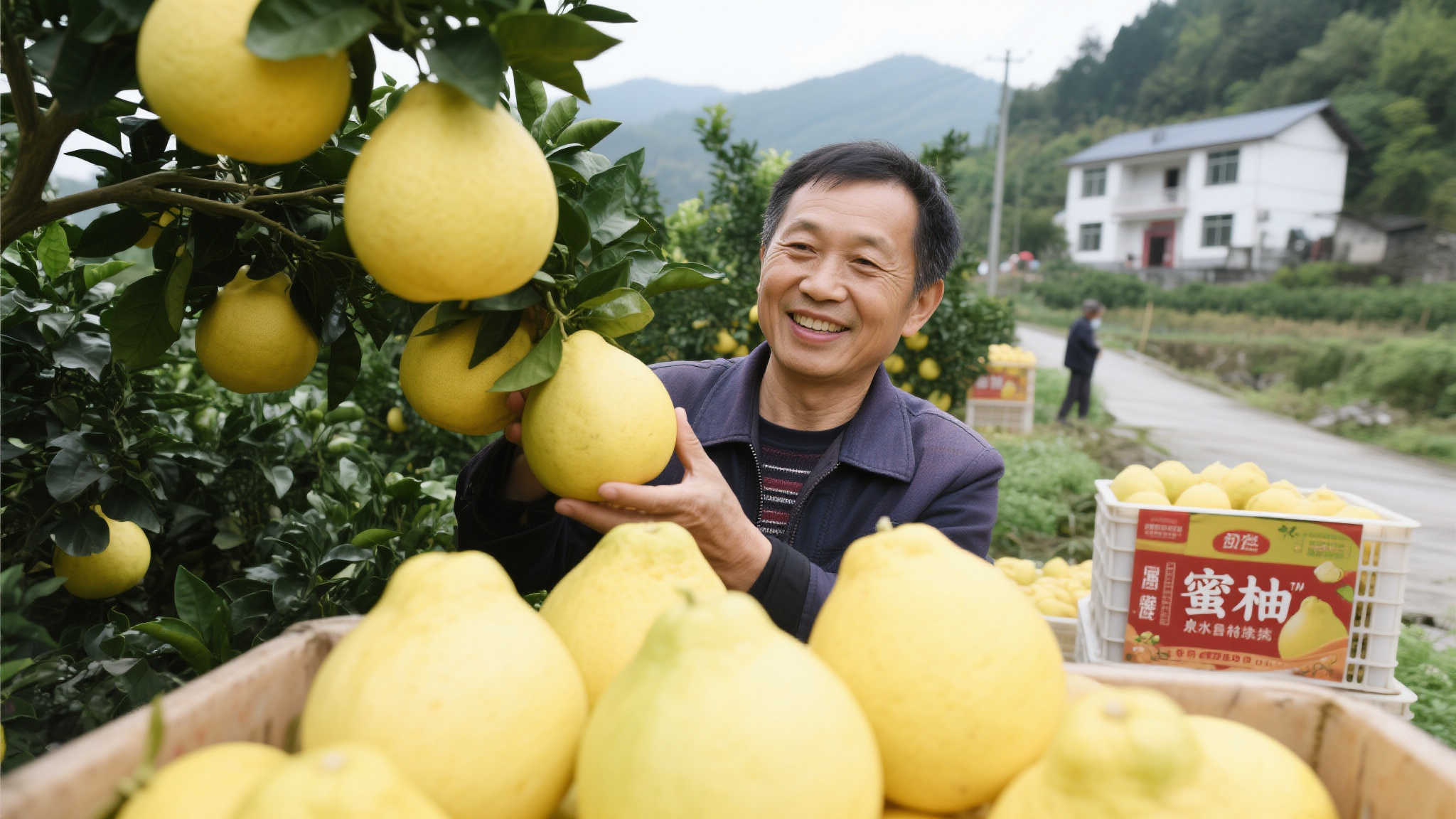 近年来，宜昌市泉水村通过发展优质水果种植