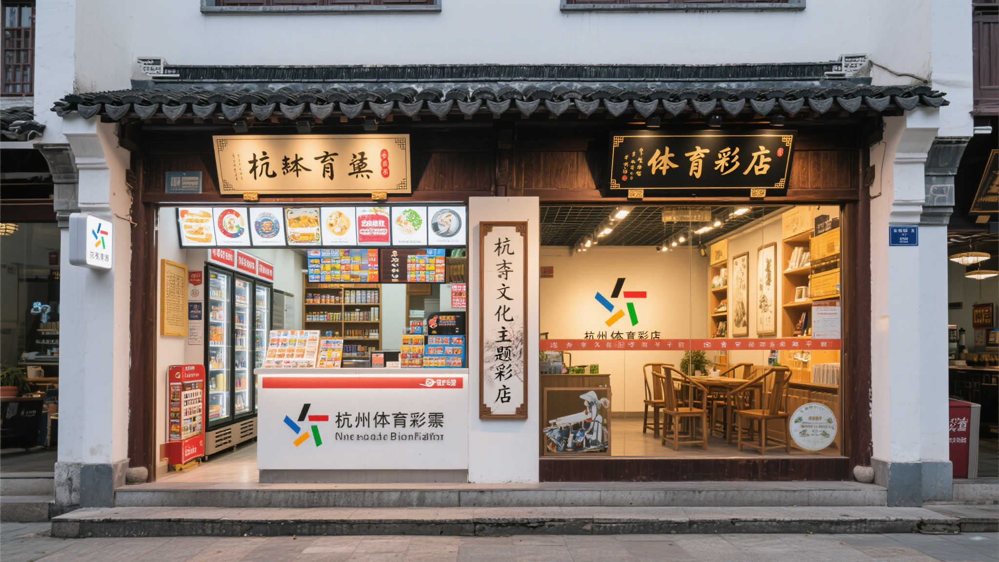 杭州富阳古韵体彩店，老字号焕新风采