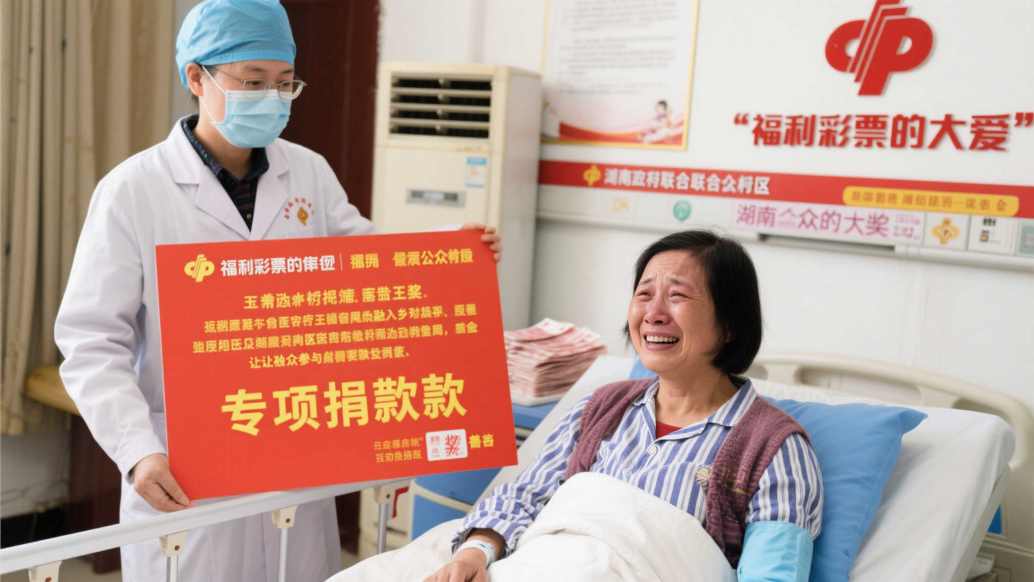 为了更深刻地让公众理解“福利彩票的大爱”