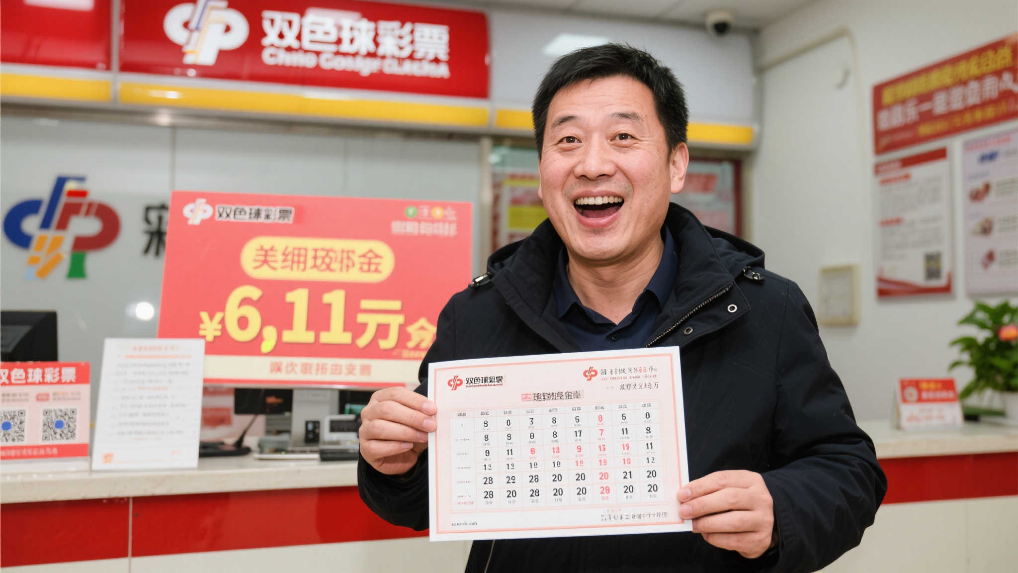 这位来自某城市的男子，是一位普通的彩票爱